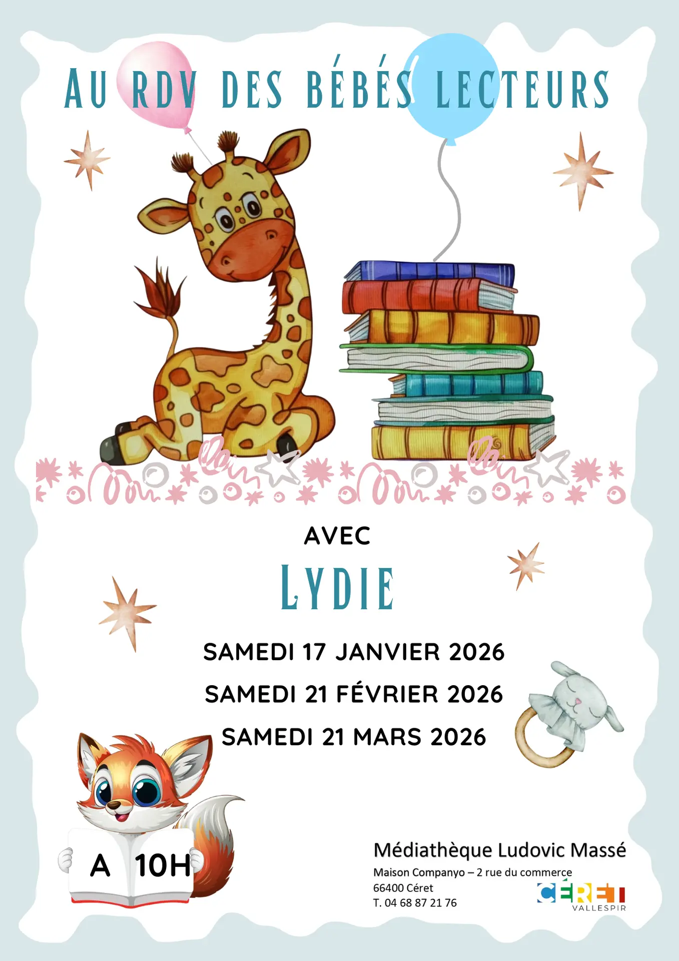 Au rdv des bébés lecteurs 2026 - 1