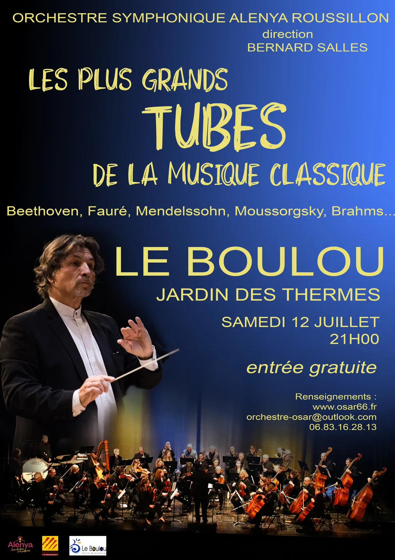 Affiche été le boulou
