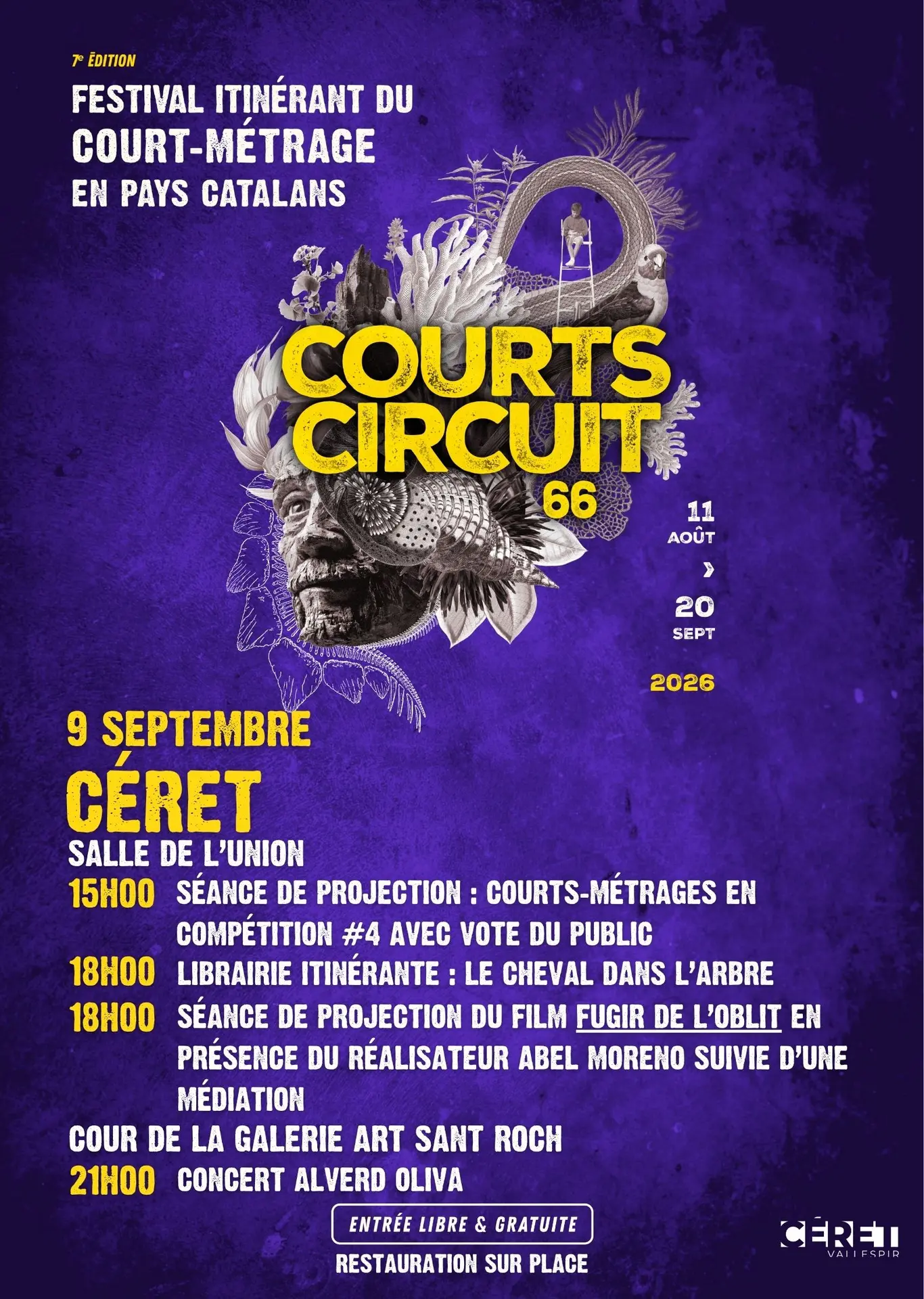 2026-AFFICHES PERSONNALISEES/COMMUNE - Céret 09/09