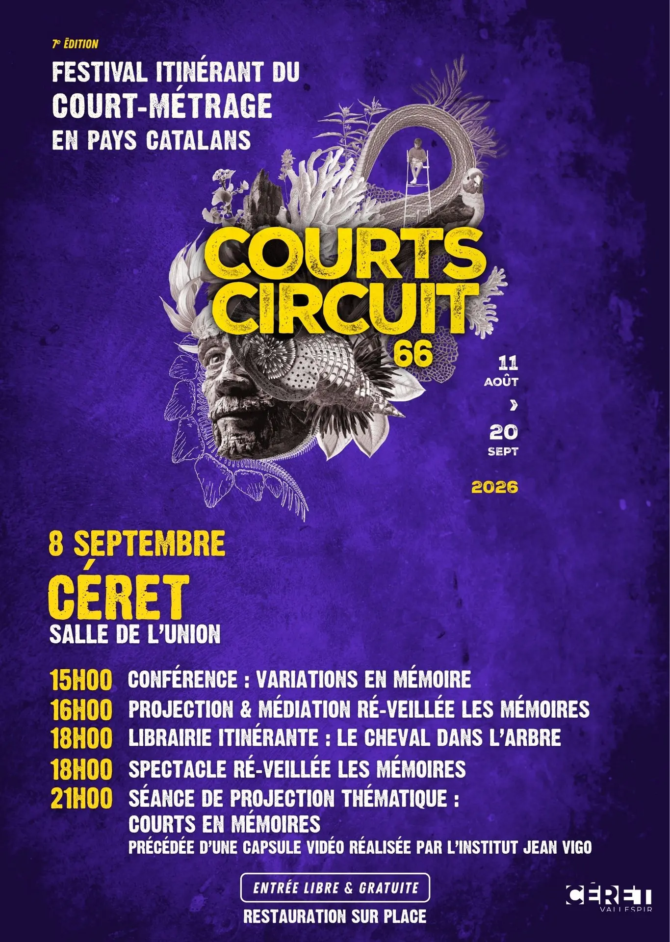 2026-AFFICHES PERSONNALISEES/COMMUNE - Céret 08/09