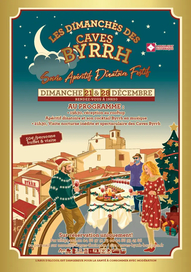 Aspres thuir dimanches des caves noeel