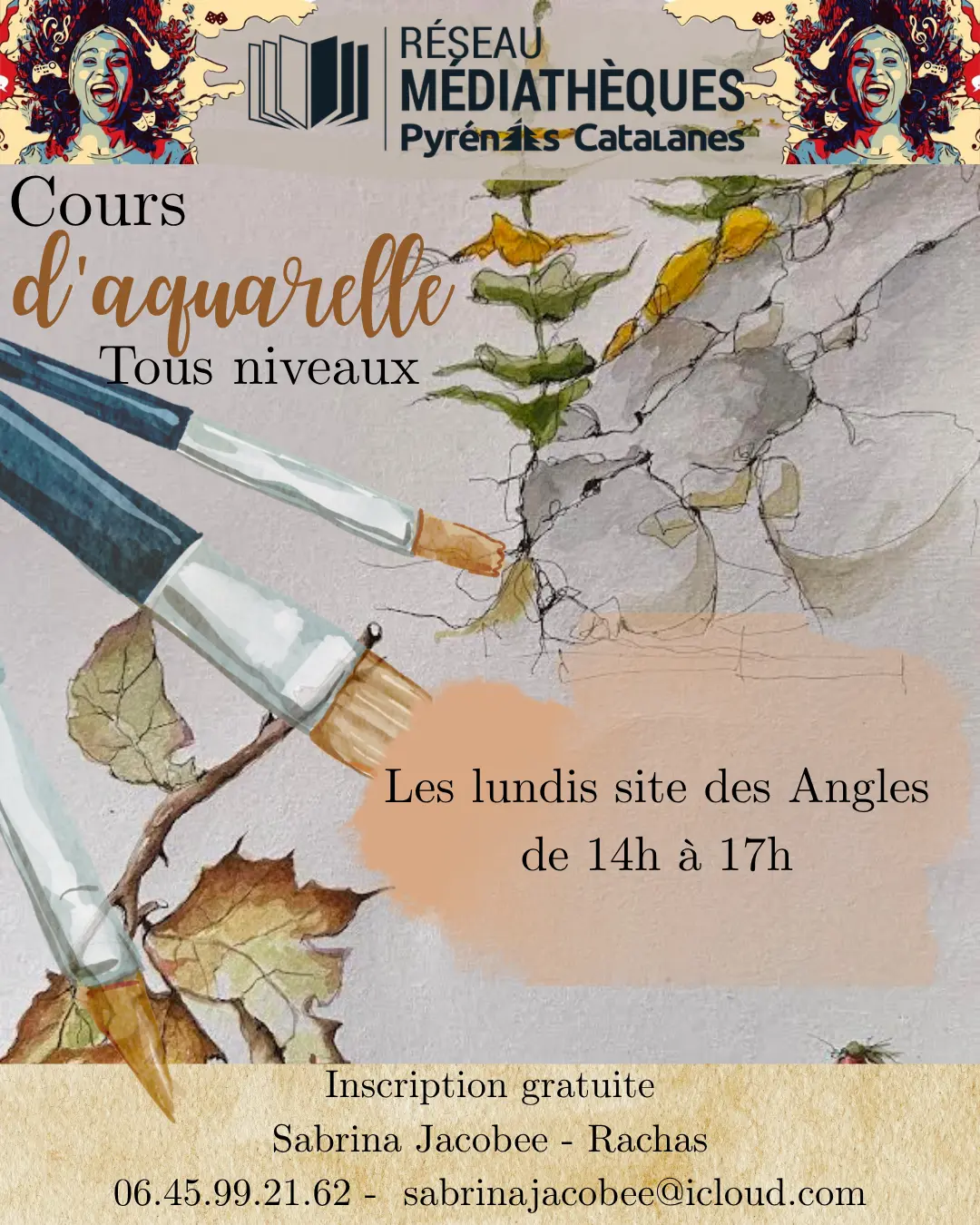Affiche 2026 - Aquarelle