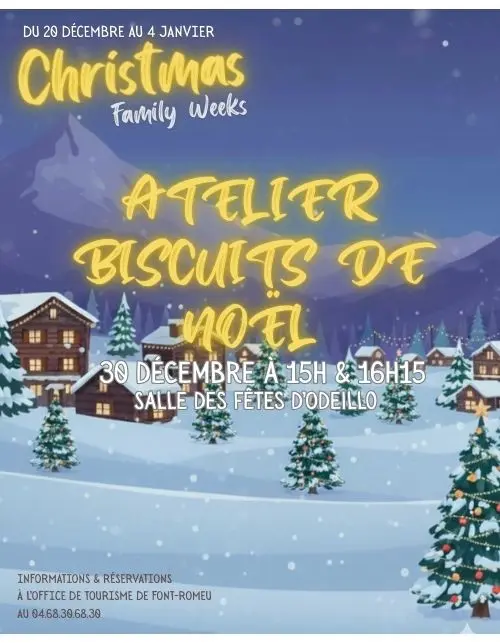 Copie de Christmas family week 2025 - Atelier biscuits de noel