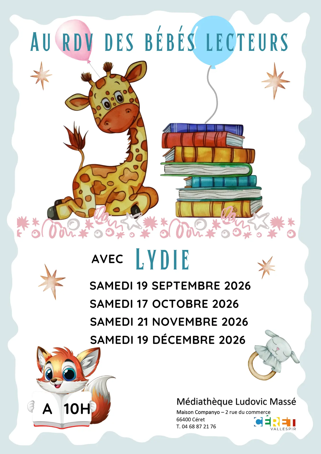 Au rdv des bébés lecteurs 2026 - 1
