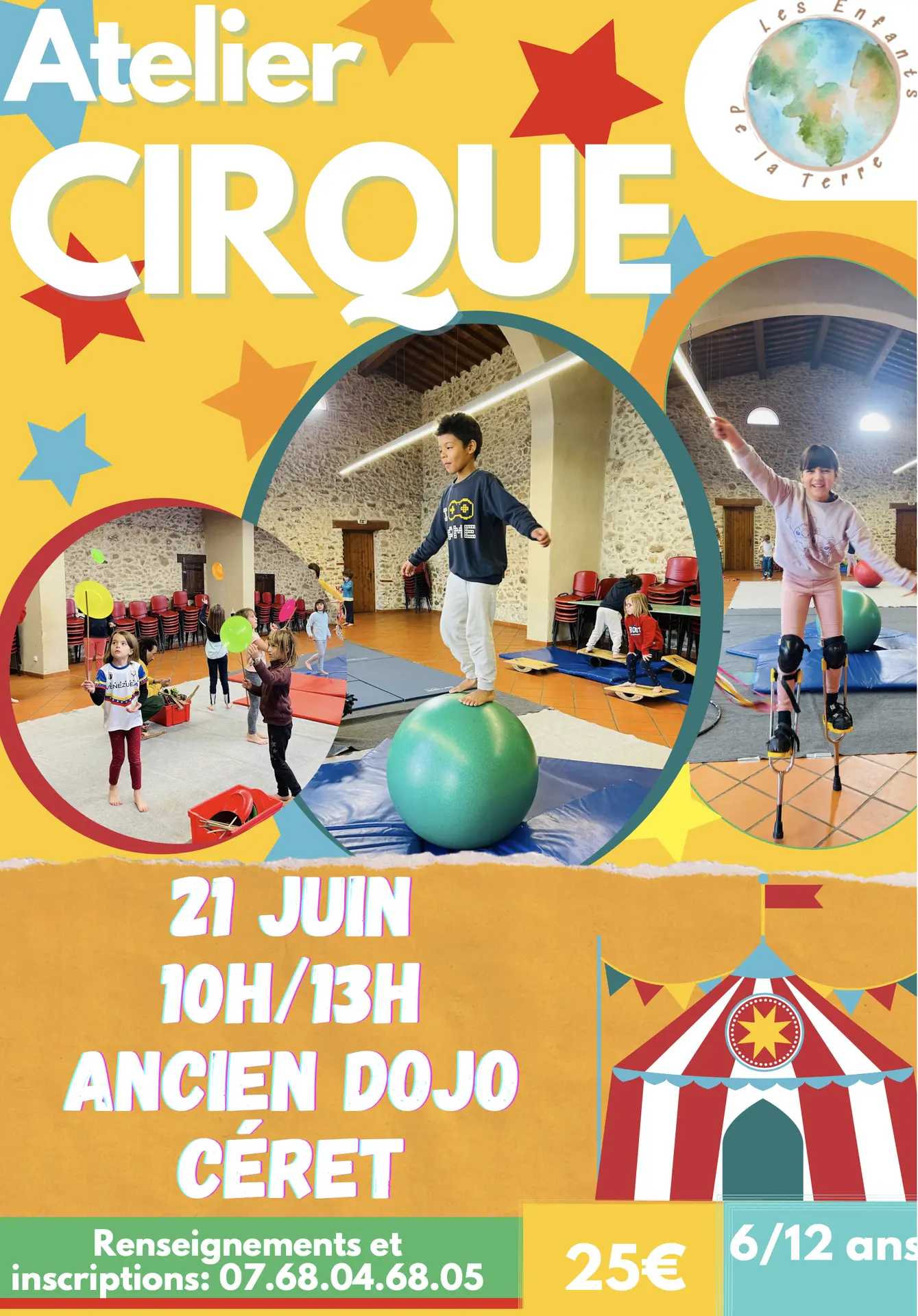 Atelier cirque Céret