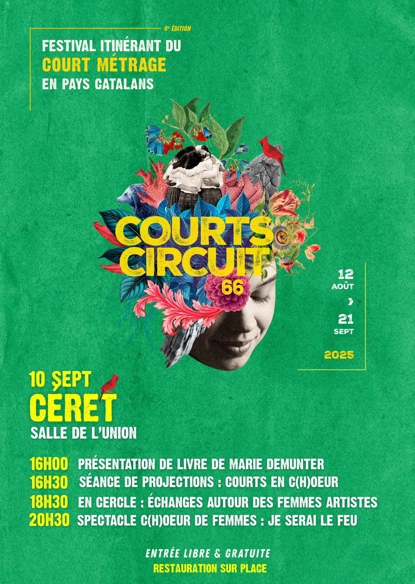 2025-AFFICHES PERSONNALISEES/COMMUNE - Céret 10/09