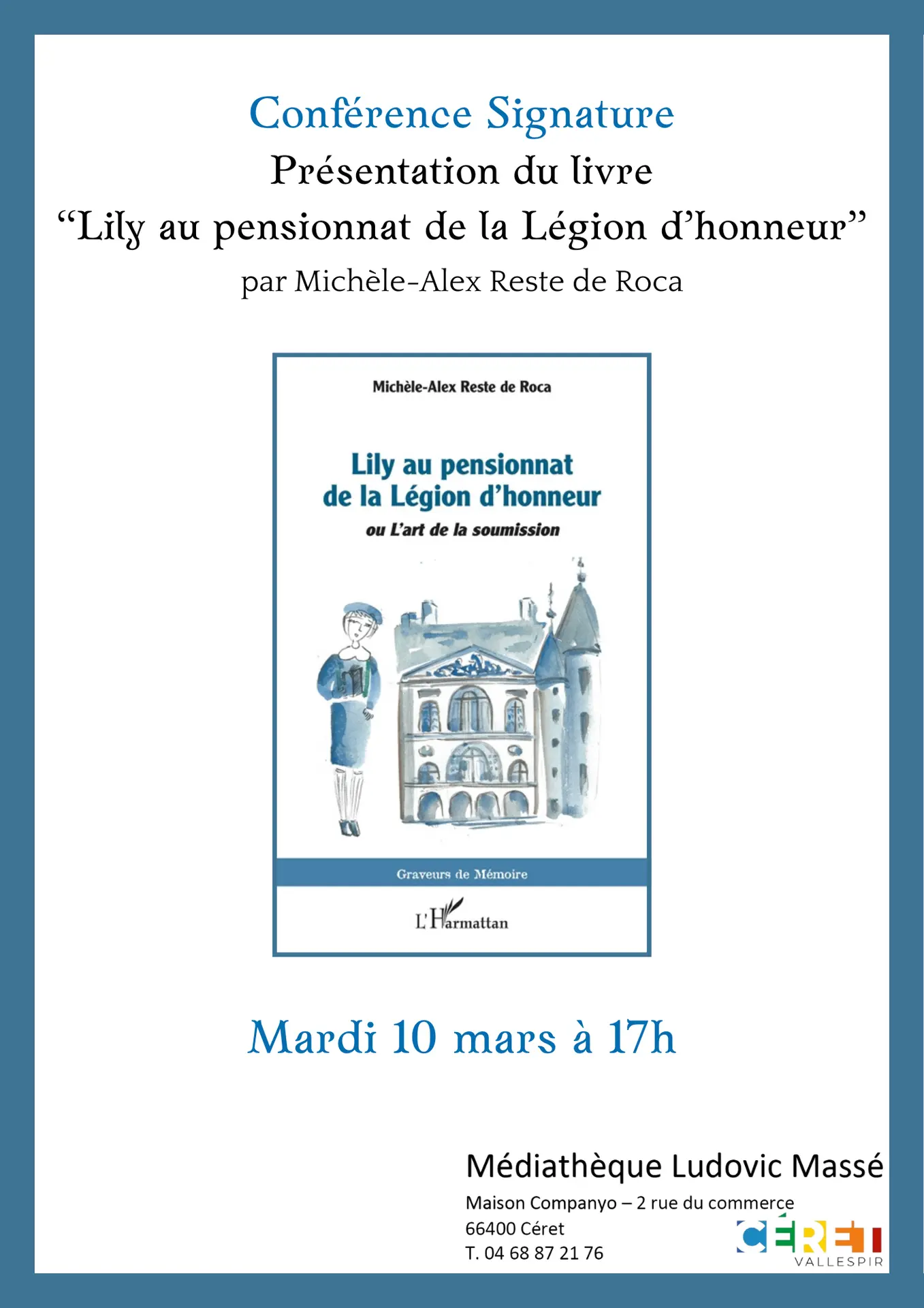 Conférence Michèle-Alex Reste de Roca - 1