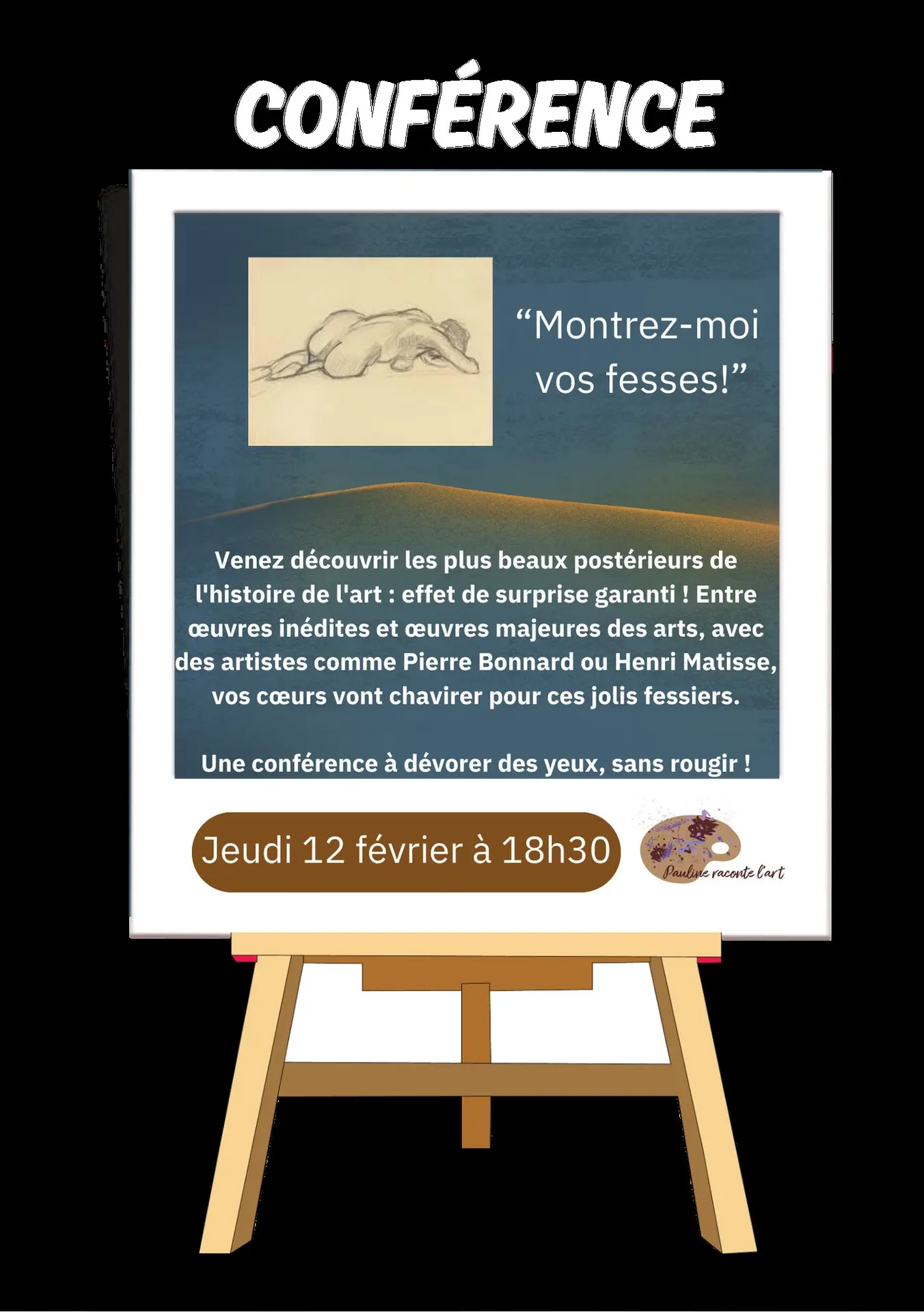 Montrez-moi vos fesses !