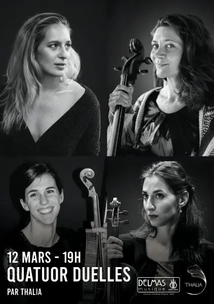 Rivesaltes - Diner musical Rombeau - Quatuor Duelles