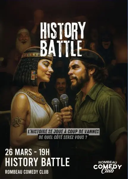 Rivesaltes - Diner stand-up Rombeau - History Battle