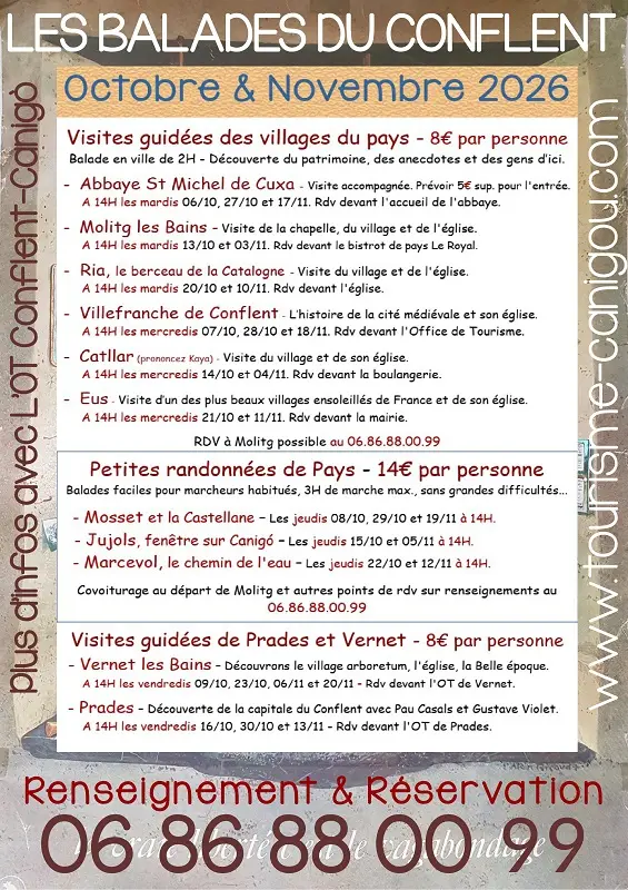 LES BALADES DU CONFLENT