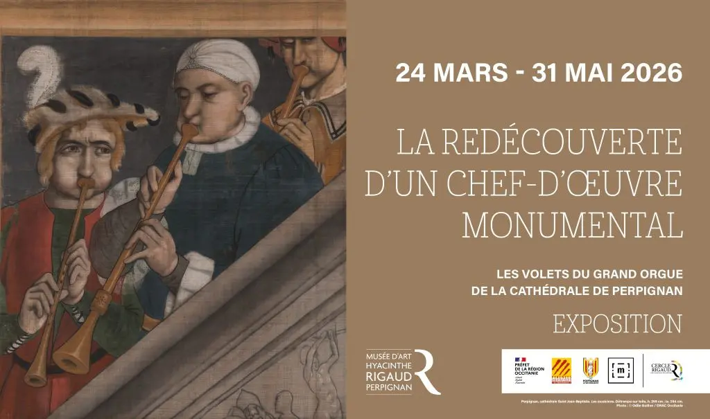 EXPO - La redécouverte d’un chef d’œuvre monumental - Les volets du grand orgue de la cathédrale de Perpignan
