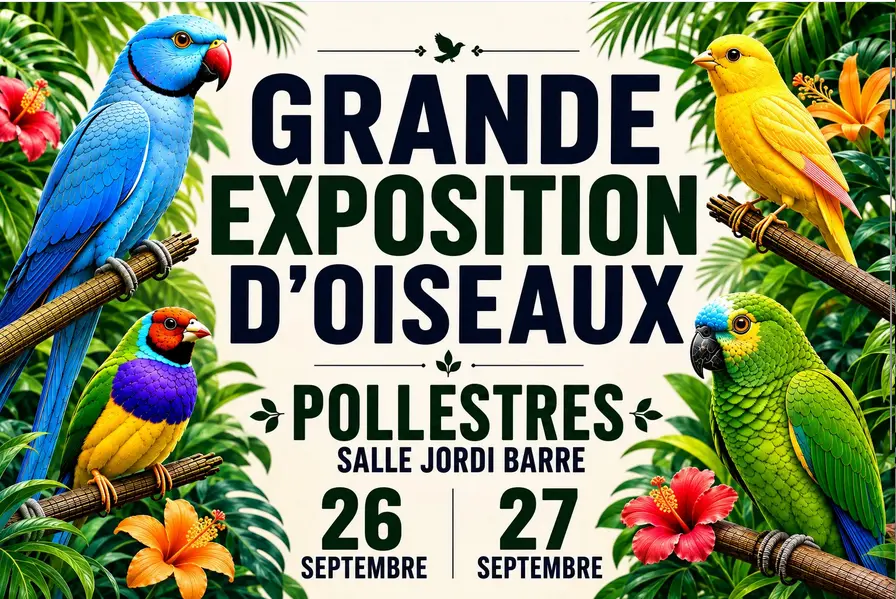 EXPOSITION D'oiseaux