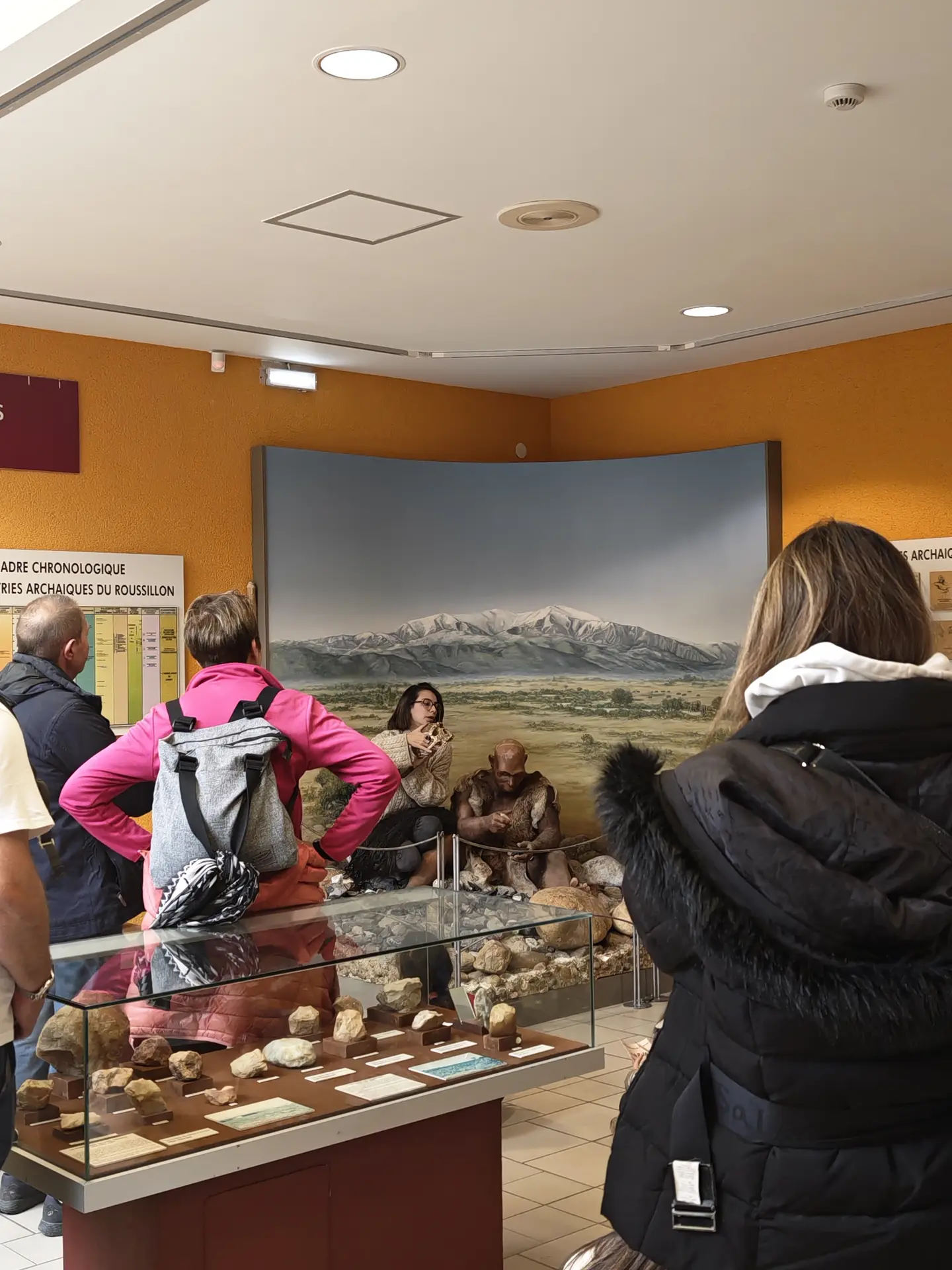 Visite guidée au musée de Tautavel
