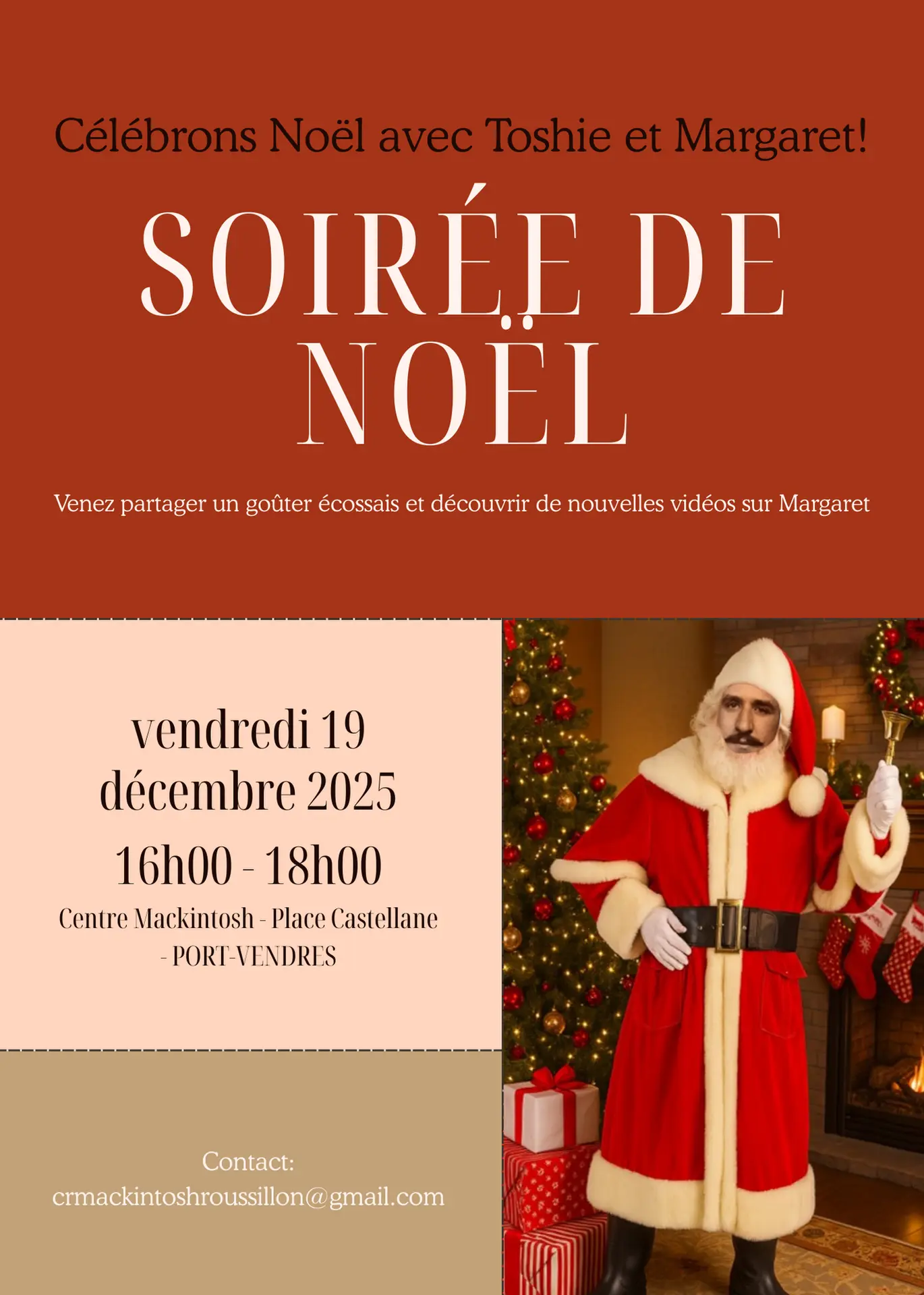 Invitation - Soirée de Noël - 1