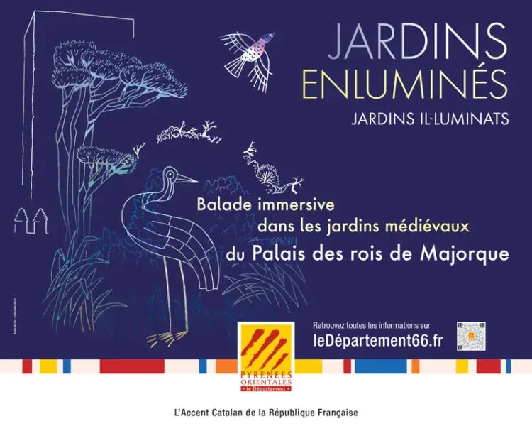 Jardins enluminés au Palais des Rois de Majorque