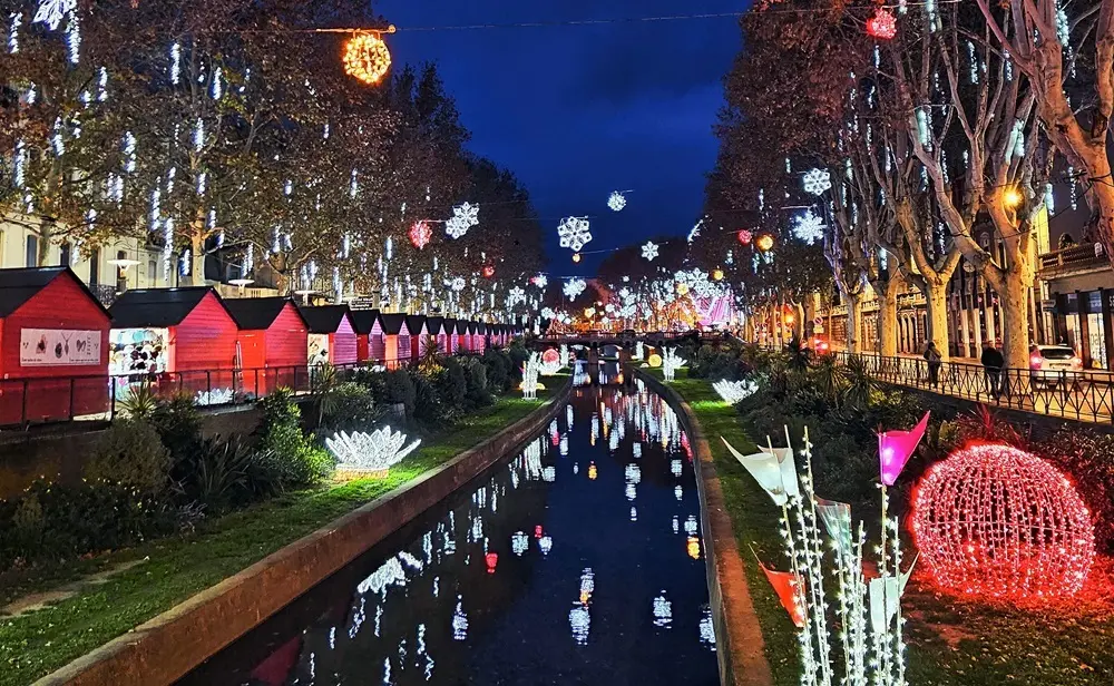 Marché de Noel nuit 2024