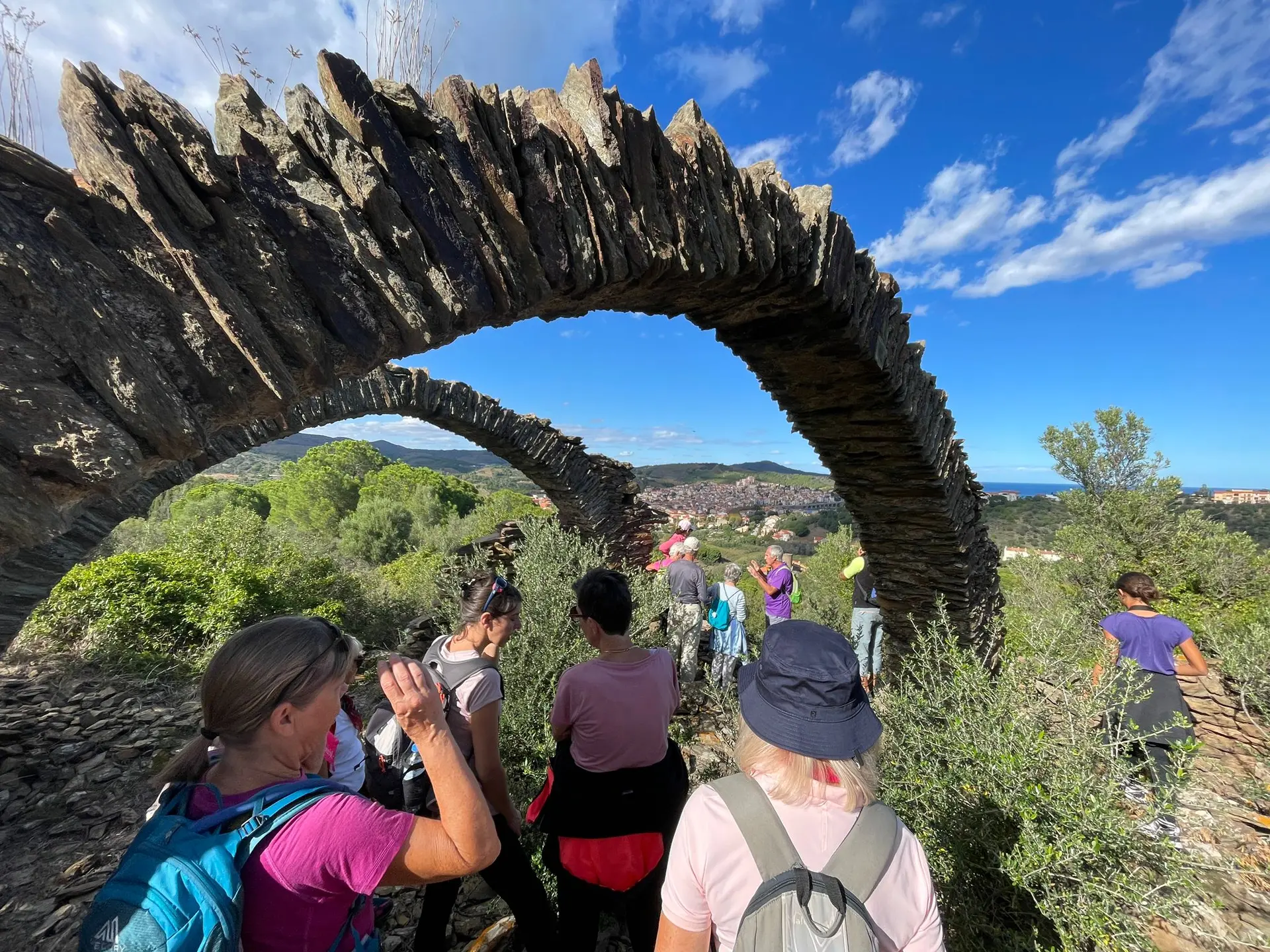 Octobre Rose 2023 Casa Danse Banyuls Rando Maillol statues (10)
