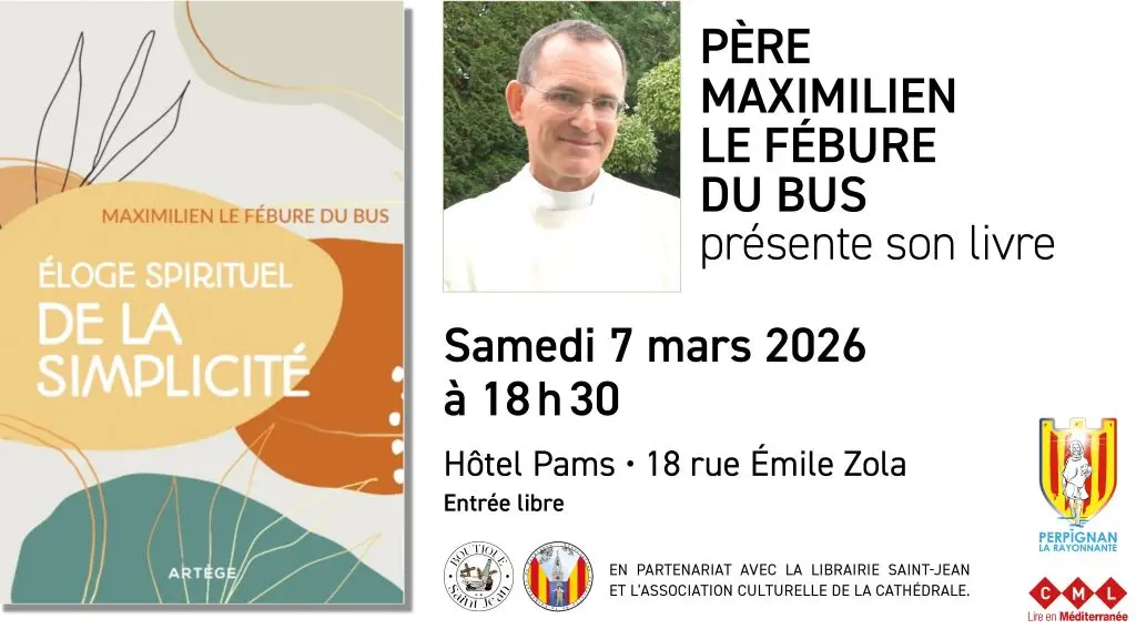 Père M LE FEBURE présente son livre - Mars 2026