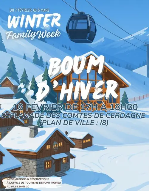 WINTER FAMILY WEEK - BOUM D'HIVER - 18 Février