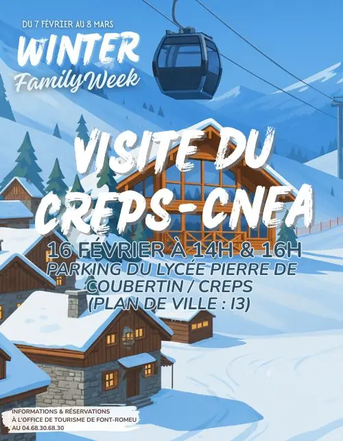 WINTER FAMILY WEEK - VISITE DU CREPS - CNEA - 16 Février