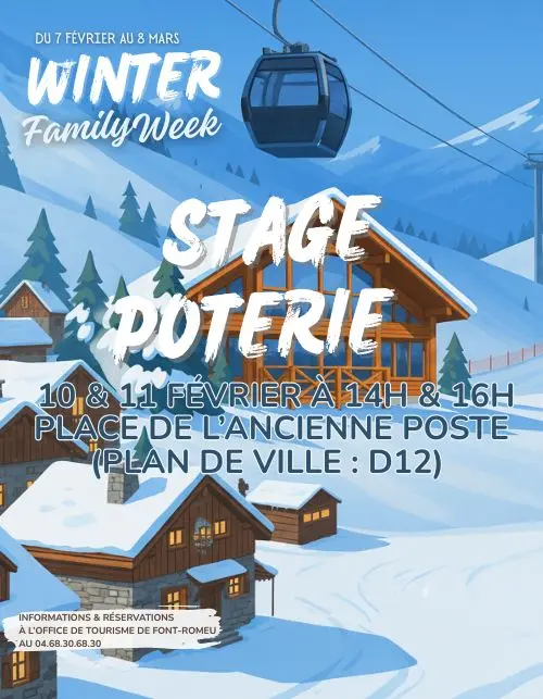 WINTER FAMILY WEEK - STAGE POTERIE