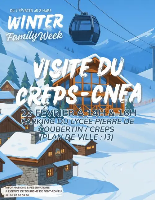 WINTER FAMILY WEEK - VISITE DU CREPS - CNEA - 23 Février