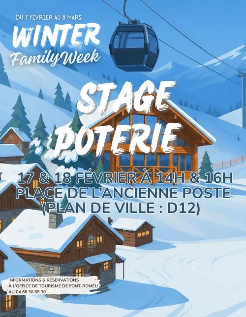 WINTER FAMILY WEEK - STAGE POTERIE