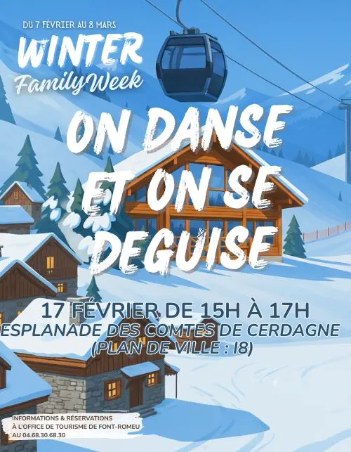 WINTER FAMILY WEEK - ON DANSE ET ON SE DEGUISE