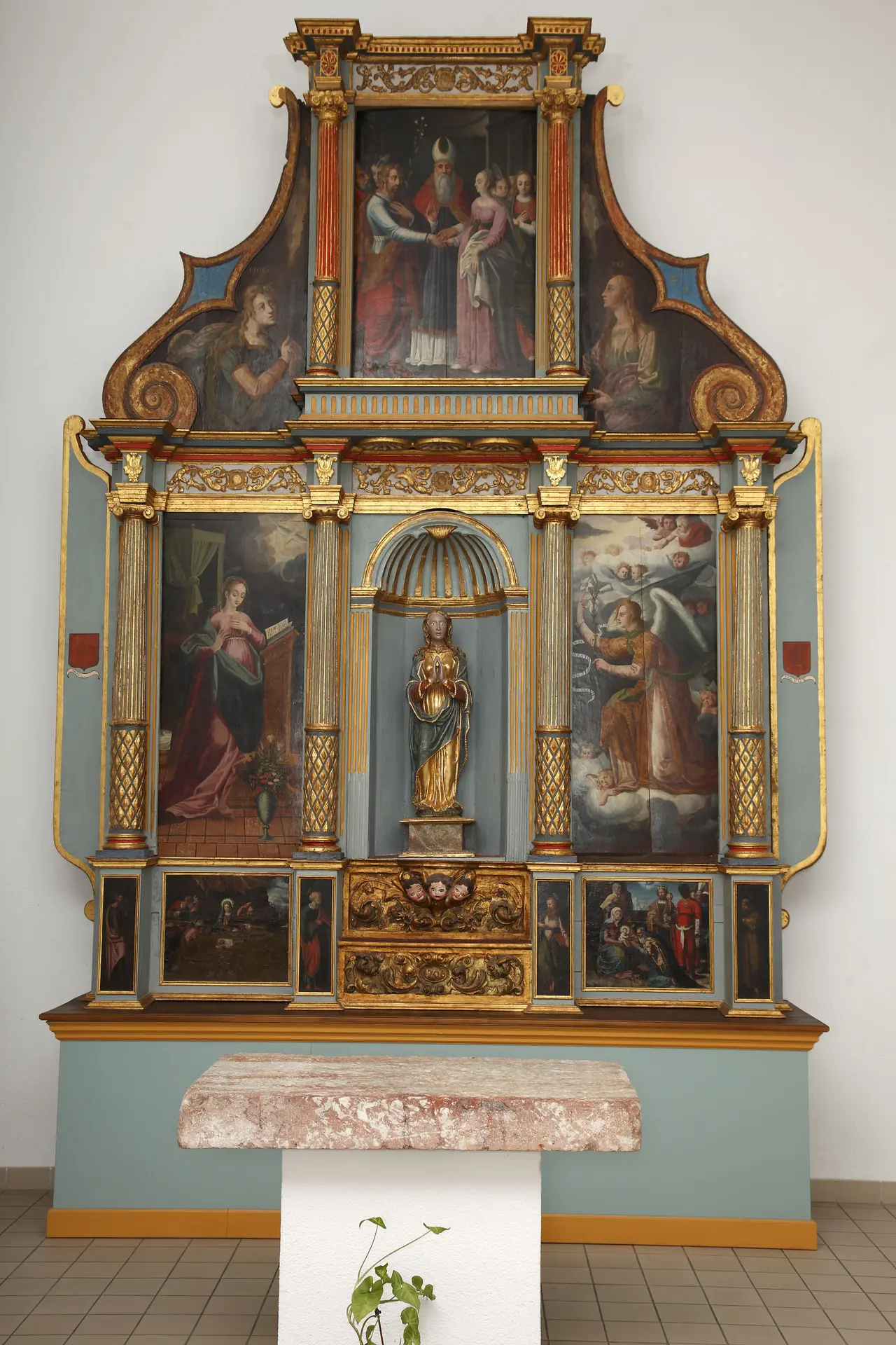 Retable ND de l'Espérance (Maison de retraite Prades). ©Photo  CD66CCRP Dinh Thi Tien IMAGE MAKER