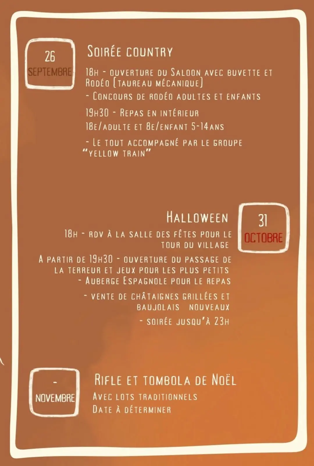 Soirée country