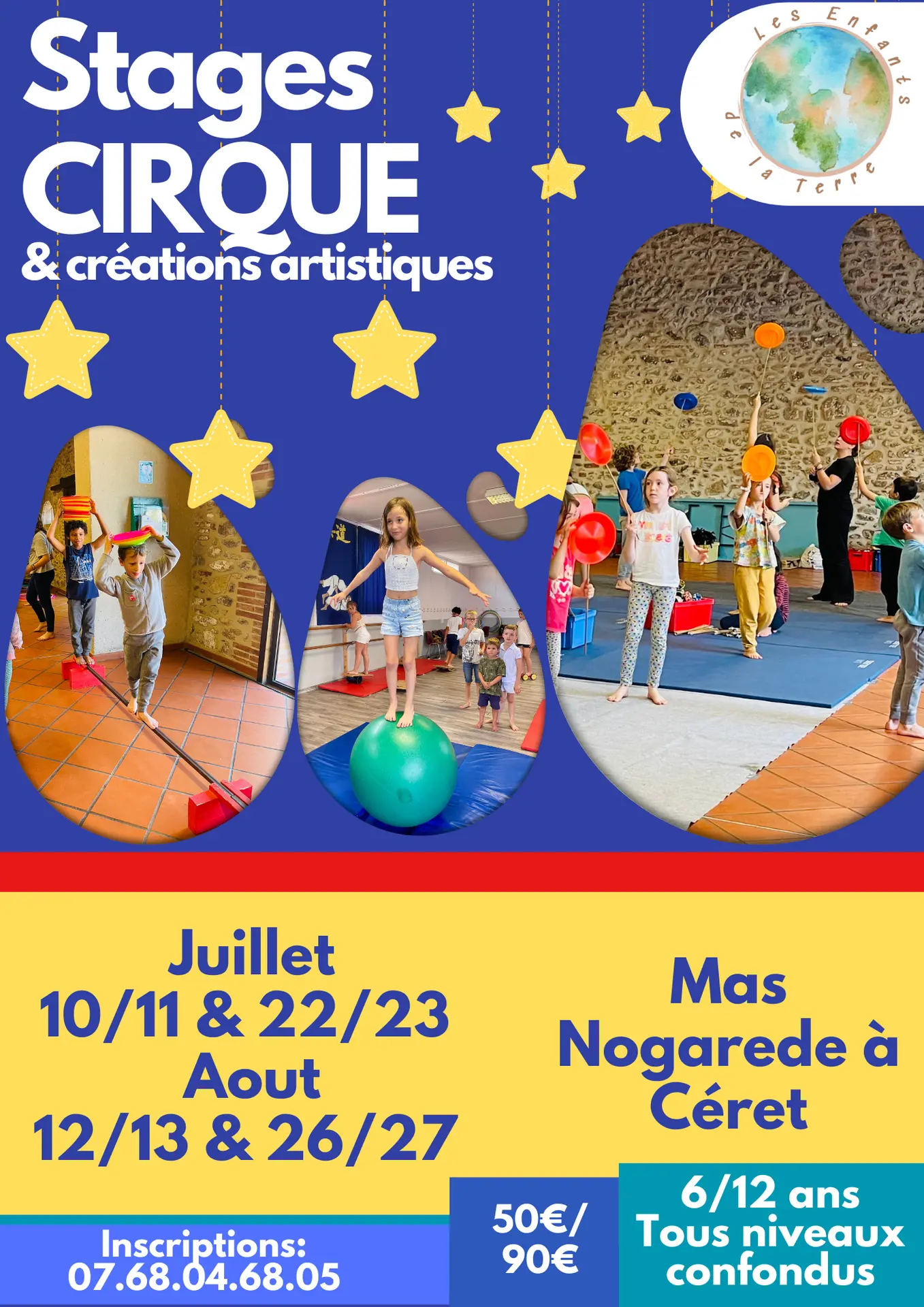 Stages de cirque