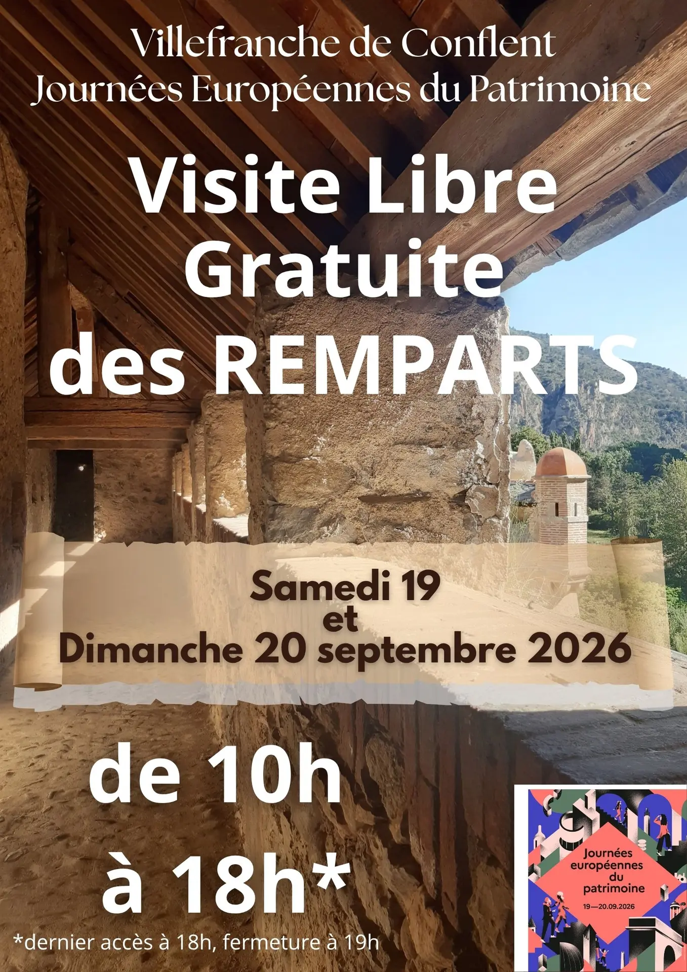 Visite Libre Journées Européennes du Patrimoine