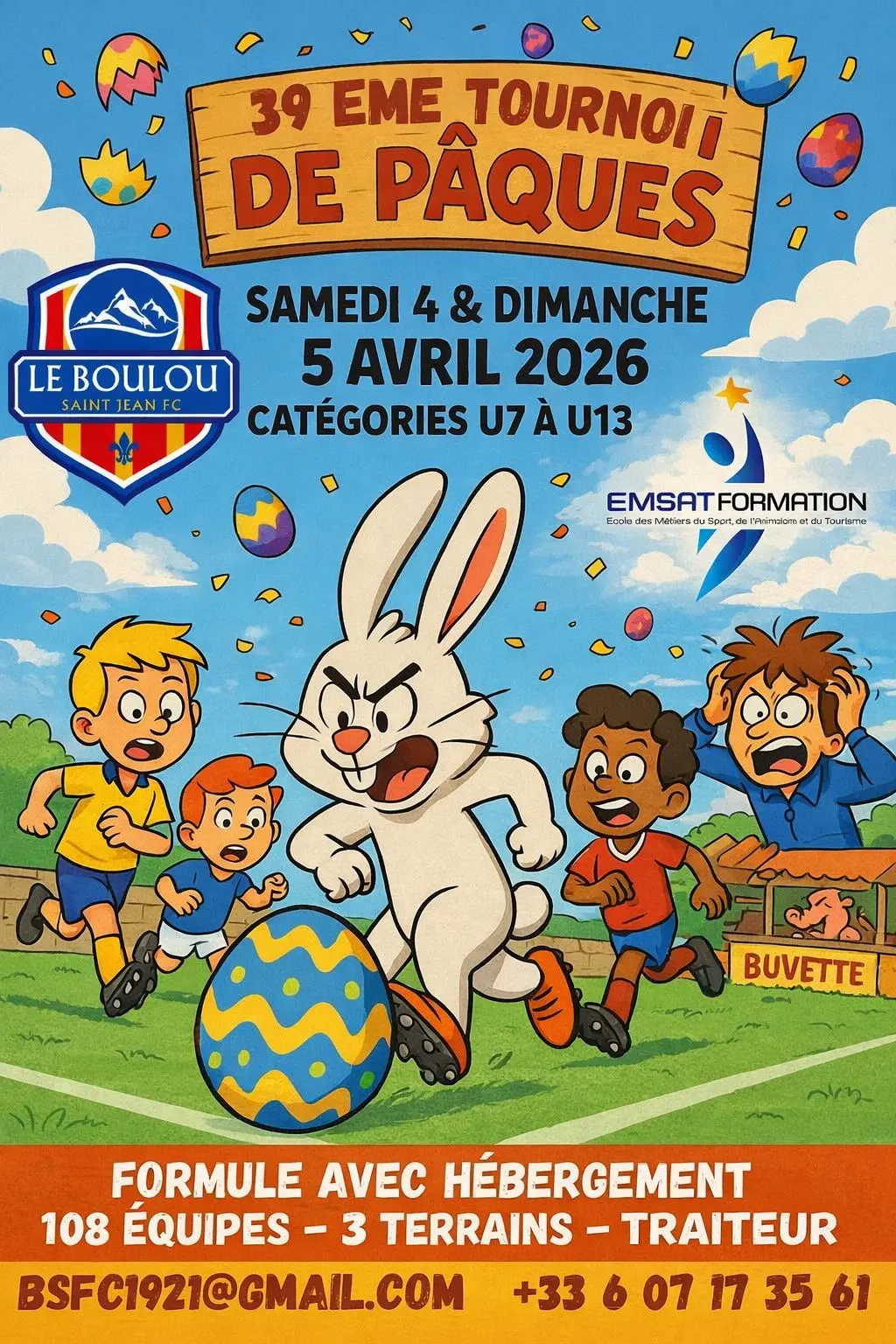 Tournoi de Pâques 2026