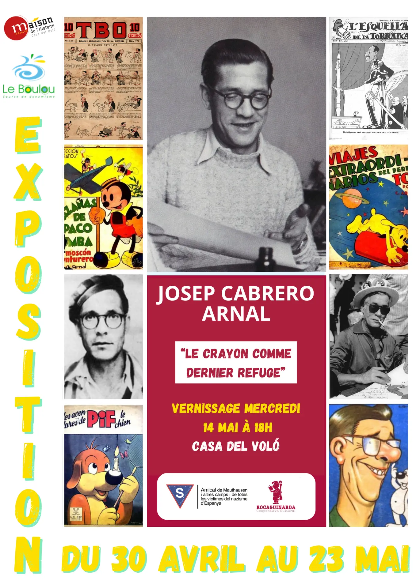 Expo MH avril - mai 2025 - affiche Arnal