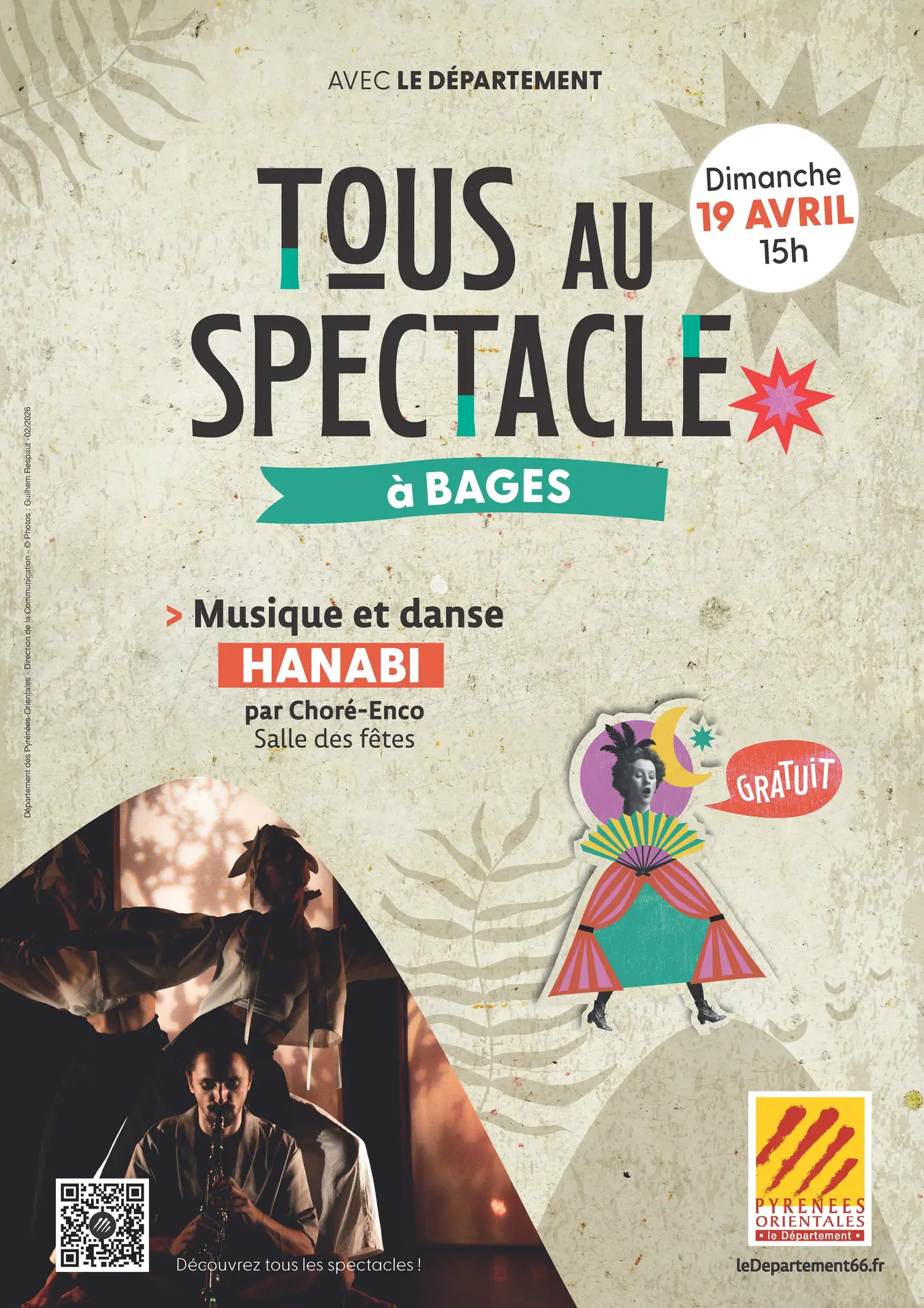 affiches TAS Bages hanabi