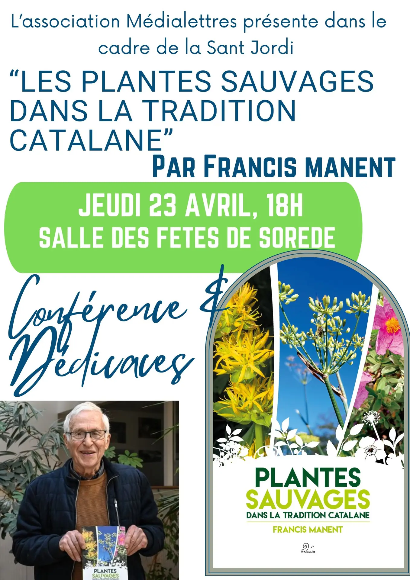 White and Blue Conference Poster - 1