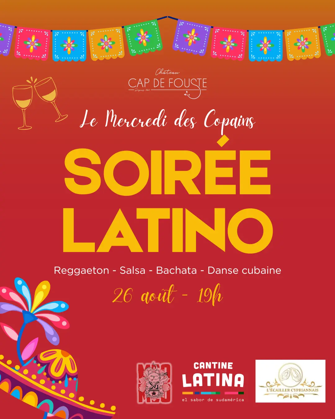 Soirée latino Cap de Fouste