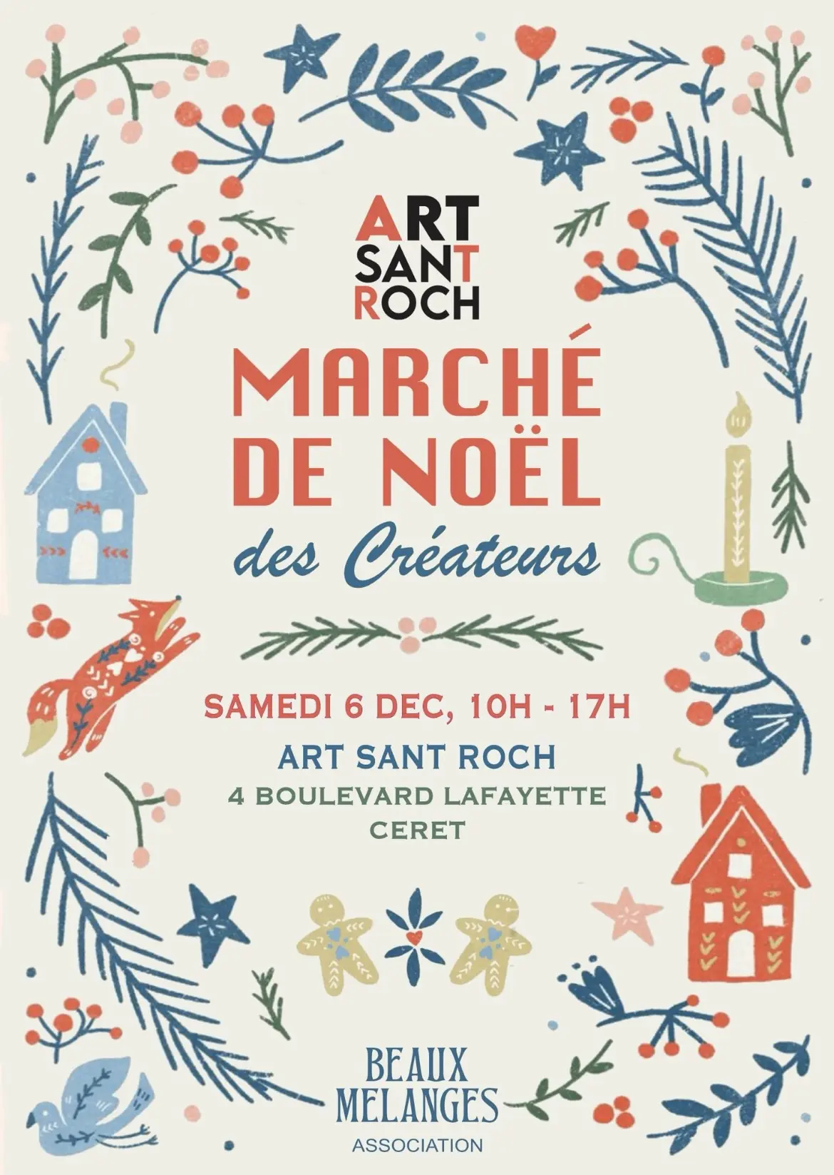 marché de noel - art sant roch