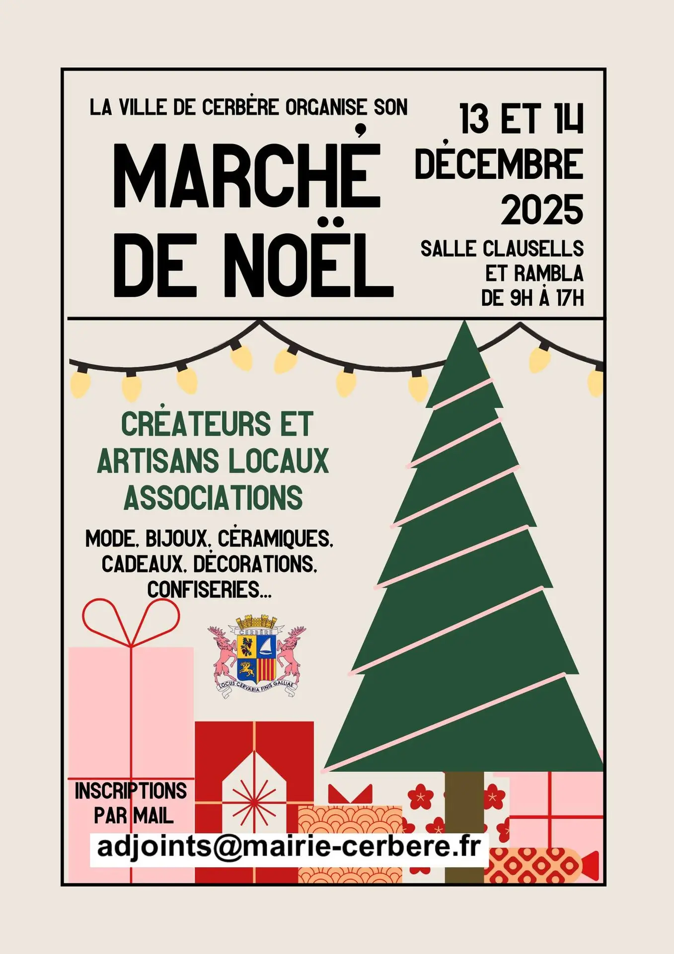 marche de noel cerbere 2025