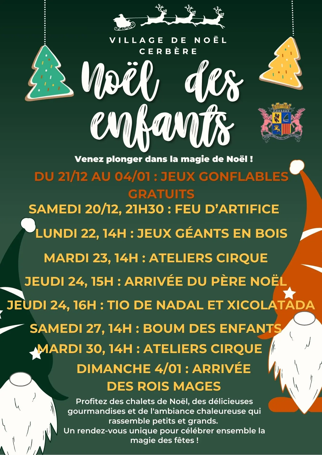 noel des enfants cerbere