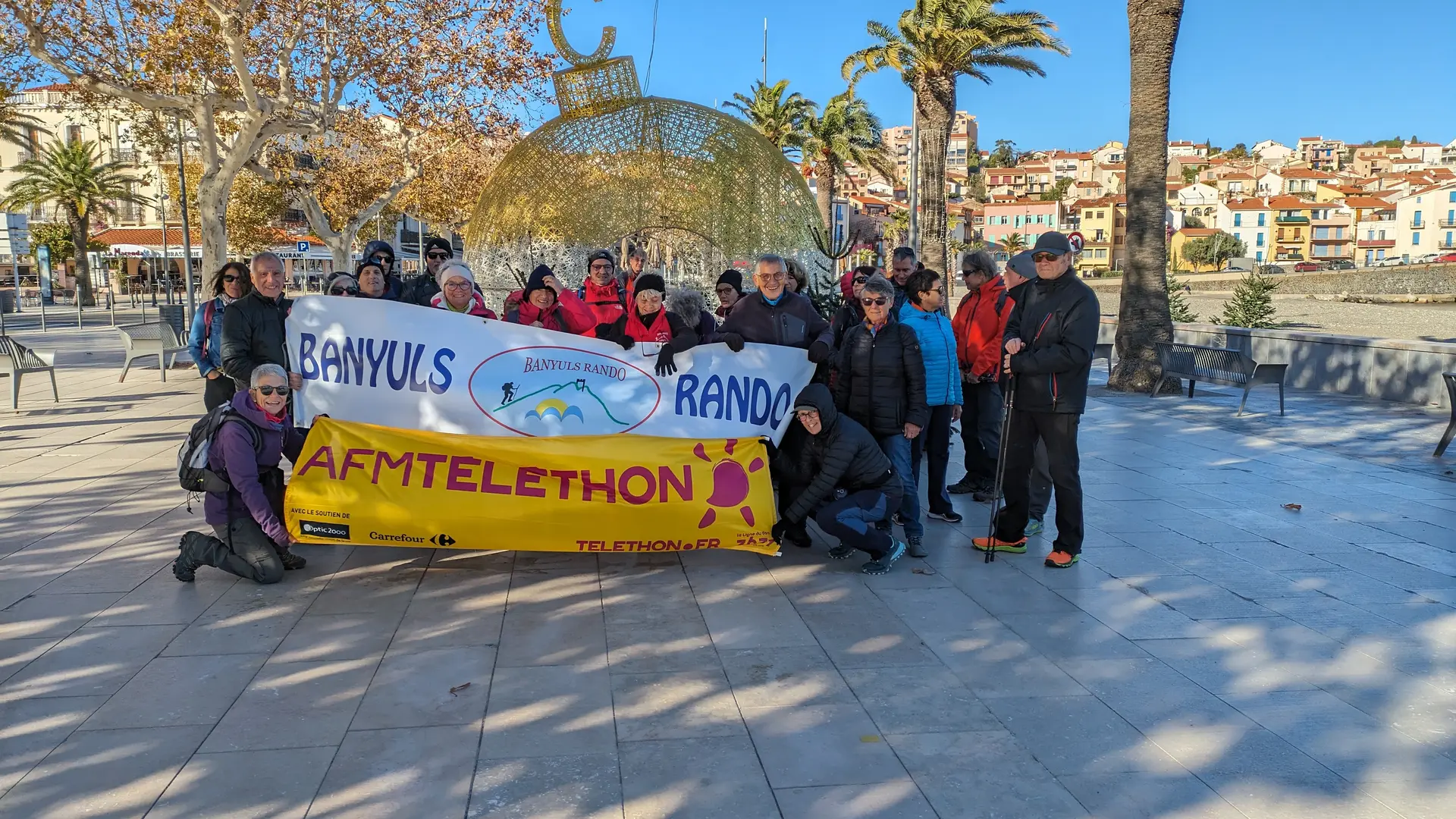 photo rando téléthon décembre 2023