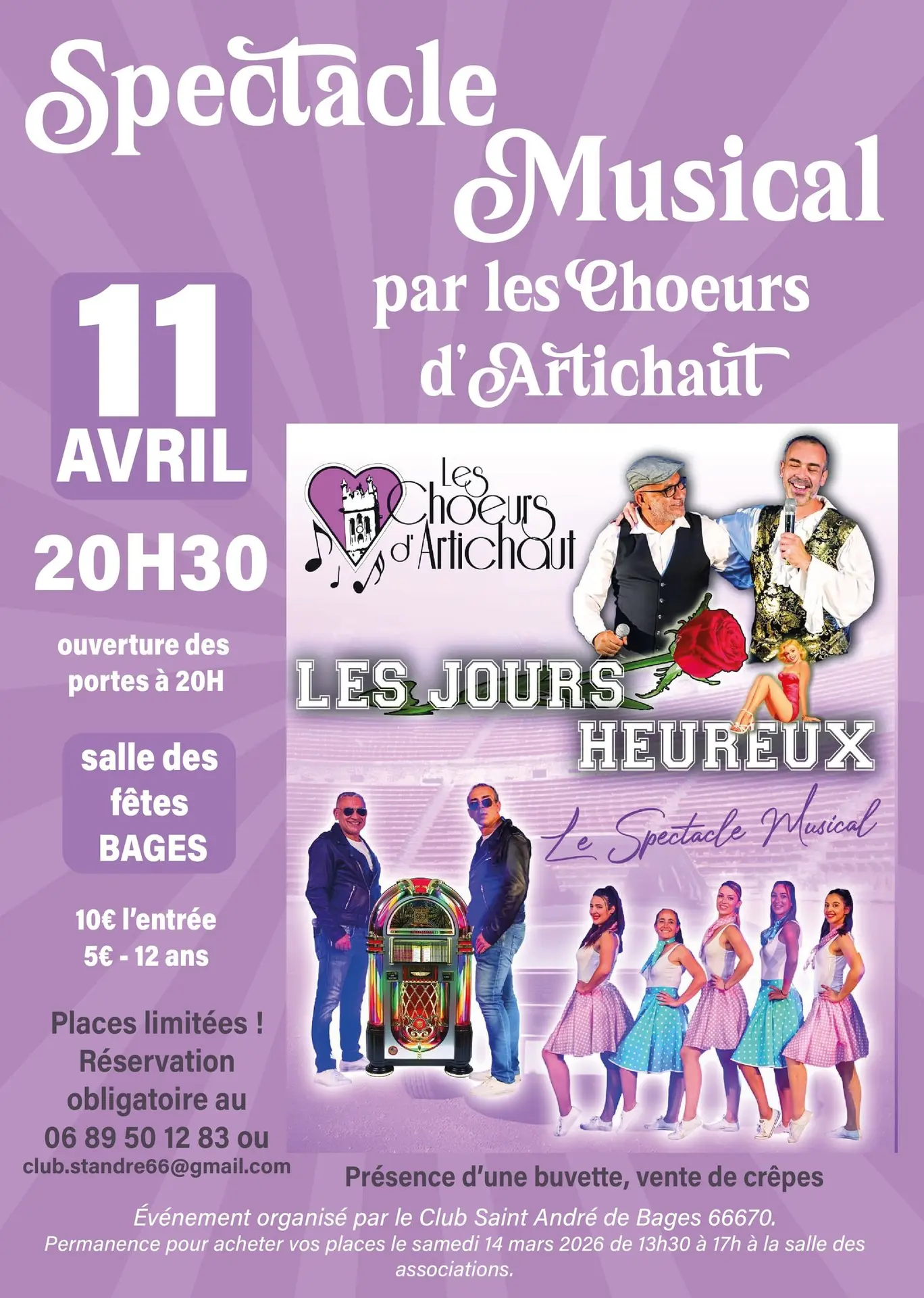 spectacle coeurs d artichaut bages