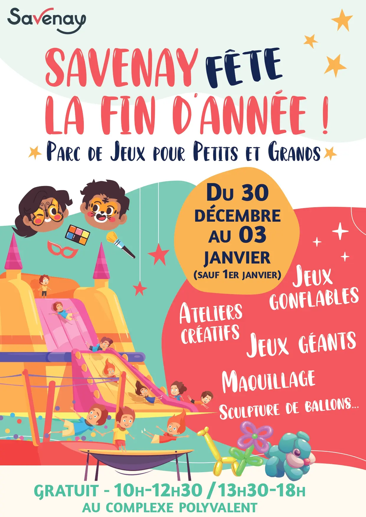 Parc de jeux pour petits et grands !