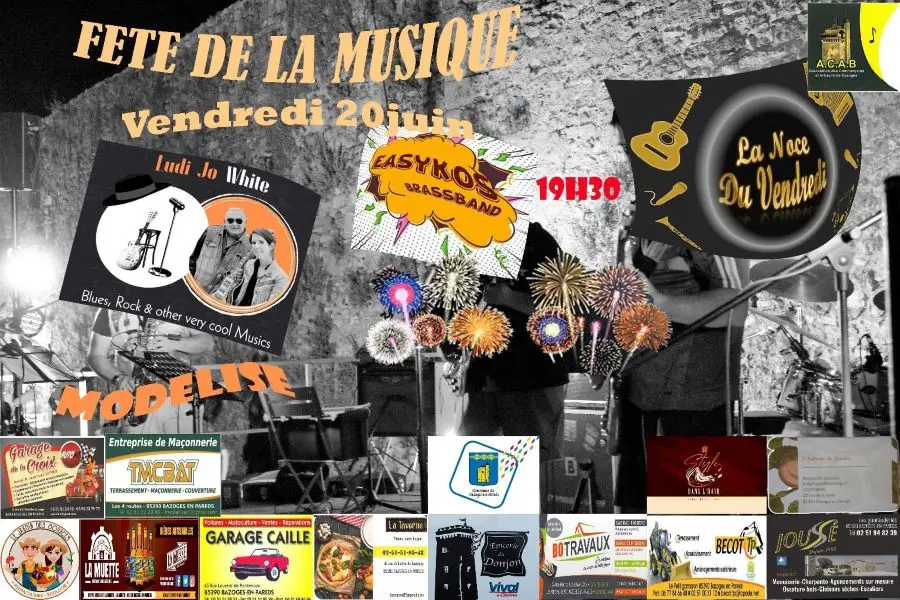Fête de la musique - Bazoges en Pareds - 85