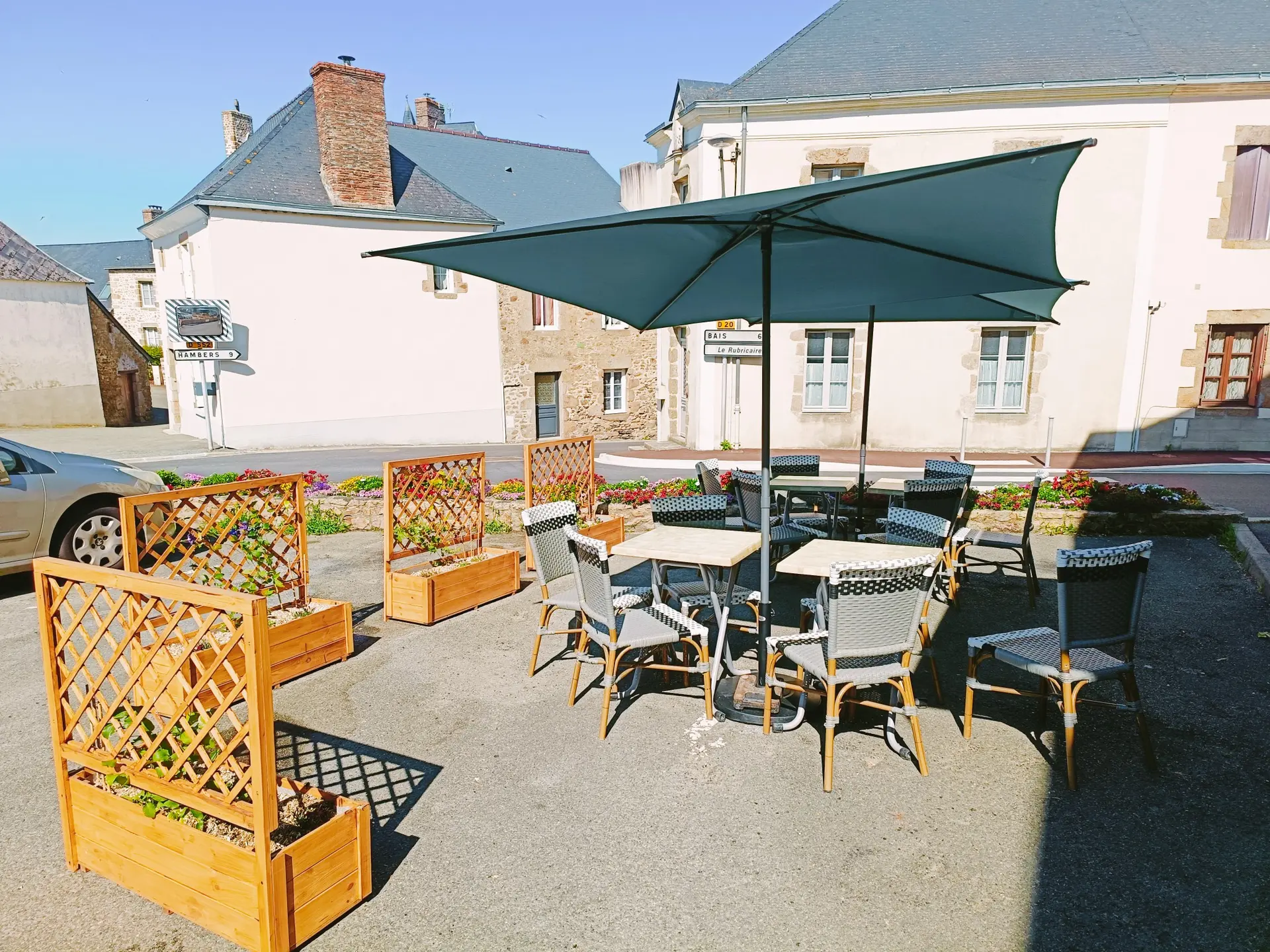 Terrase du restaurant