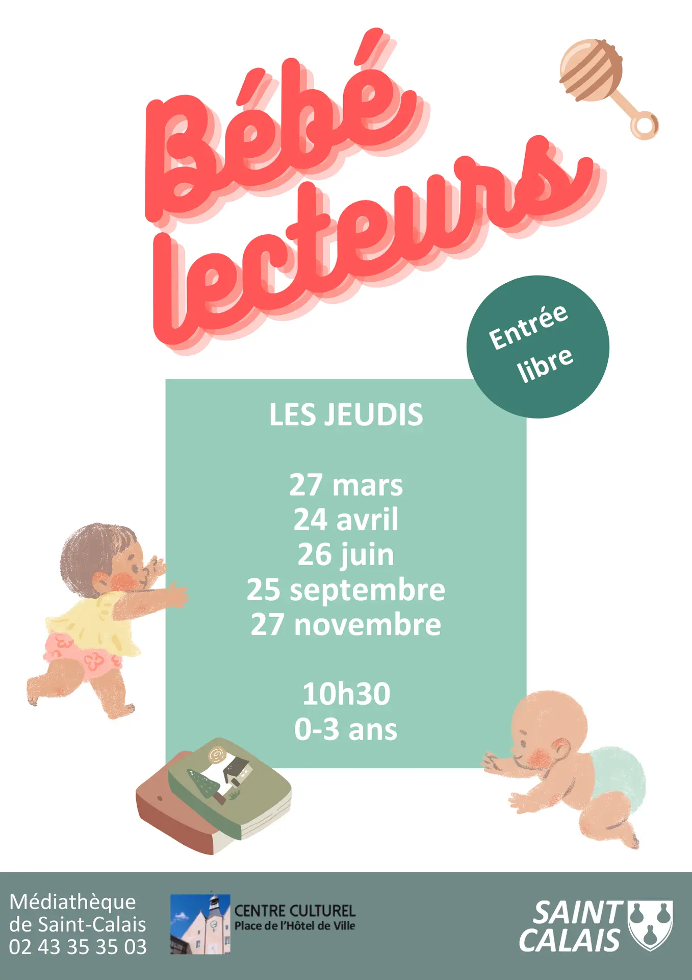 Affiche BB-lecteurs Saint-Calais
