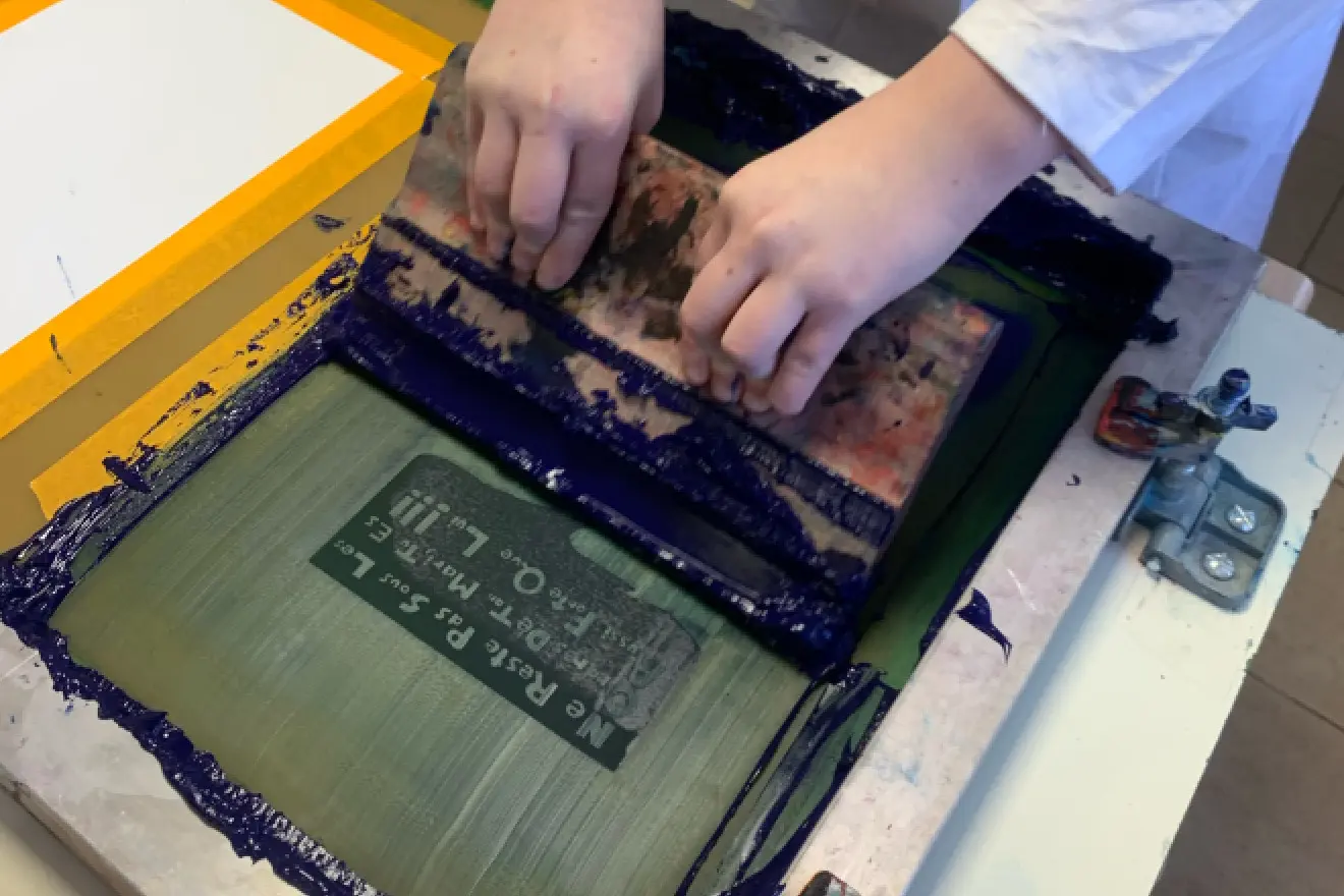Stage sérigraphie