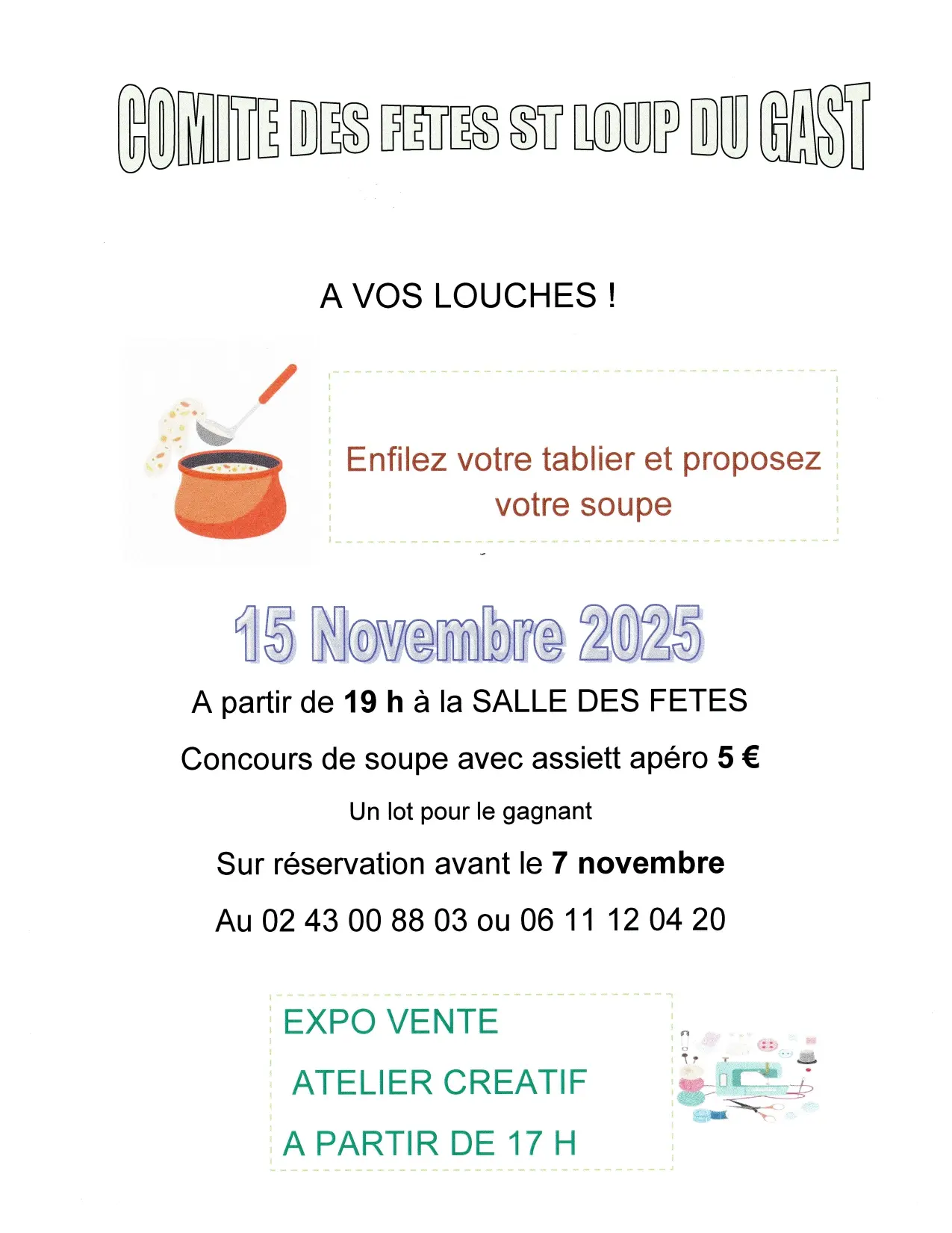 20251115 concours de soupe St Loup du Gast 15 nov