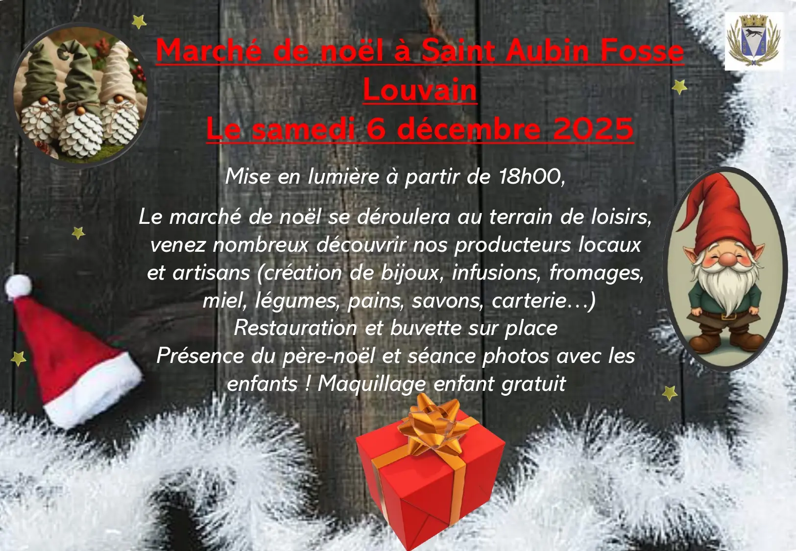 202512 Marché Noel St Aubin Fosse Louvain